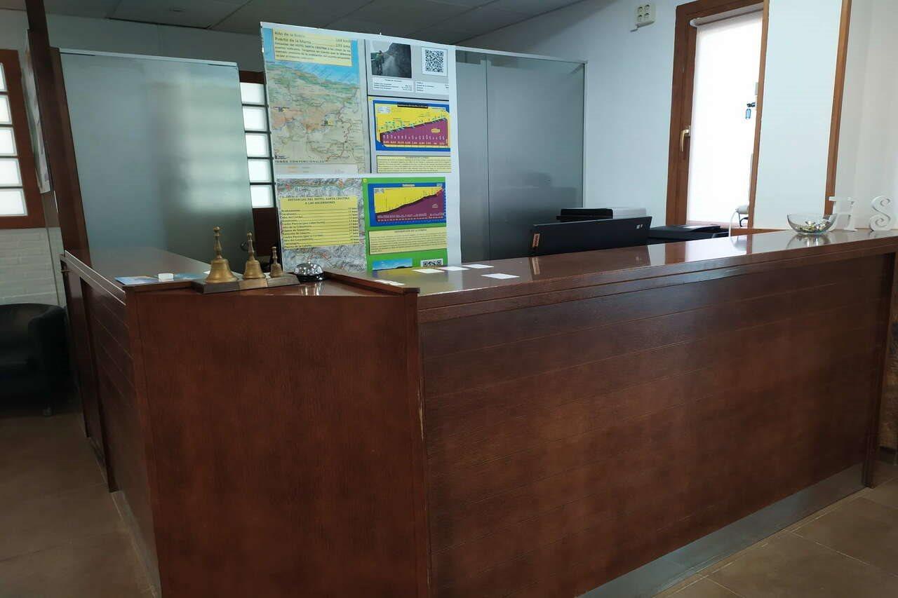 Hotel Santa Cristina Pola de Lena Eksteriør bilde